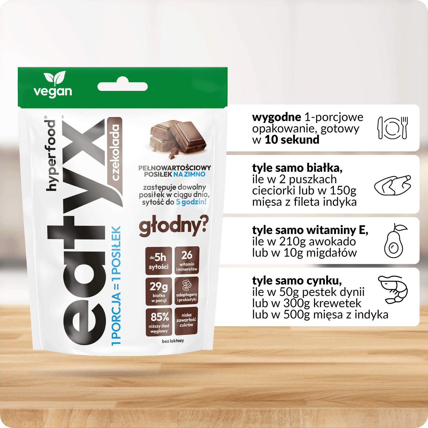 CHOCOLATE (1 serving)