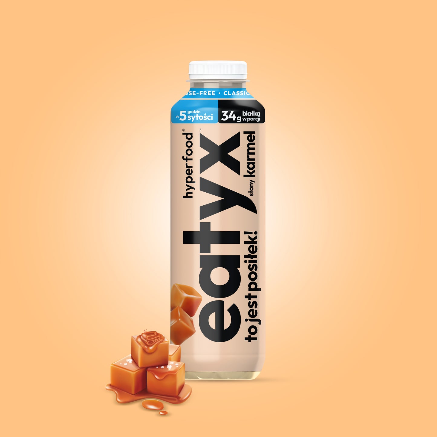 SALTED CARAMEL LACTOSE FREE 500 ml