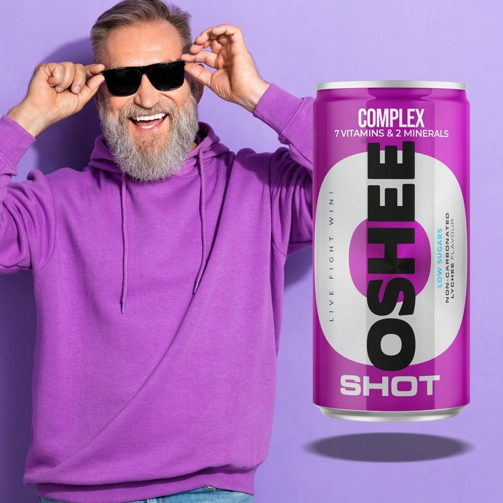 A shot for body and mind balance with a lychee flavor