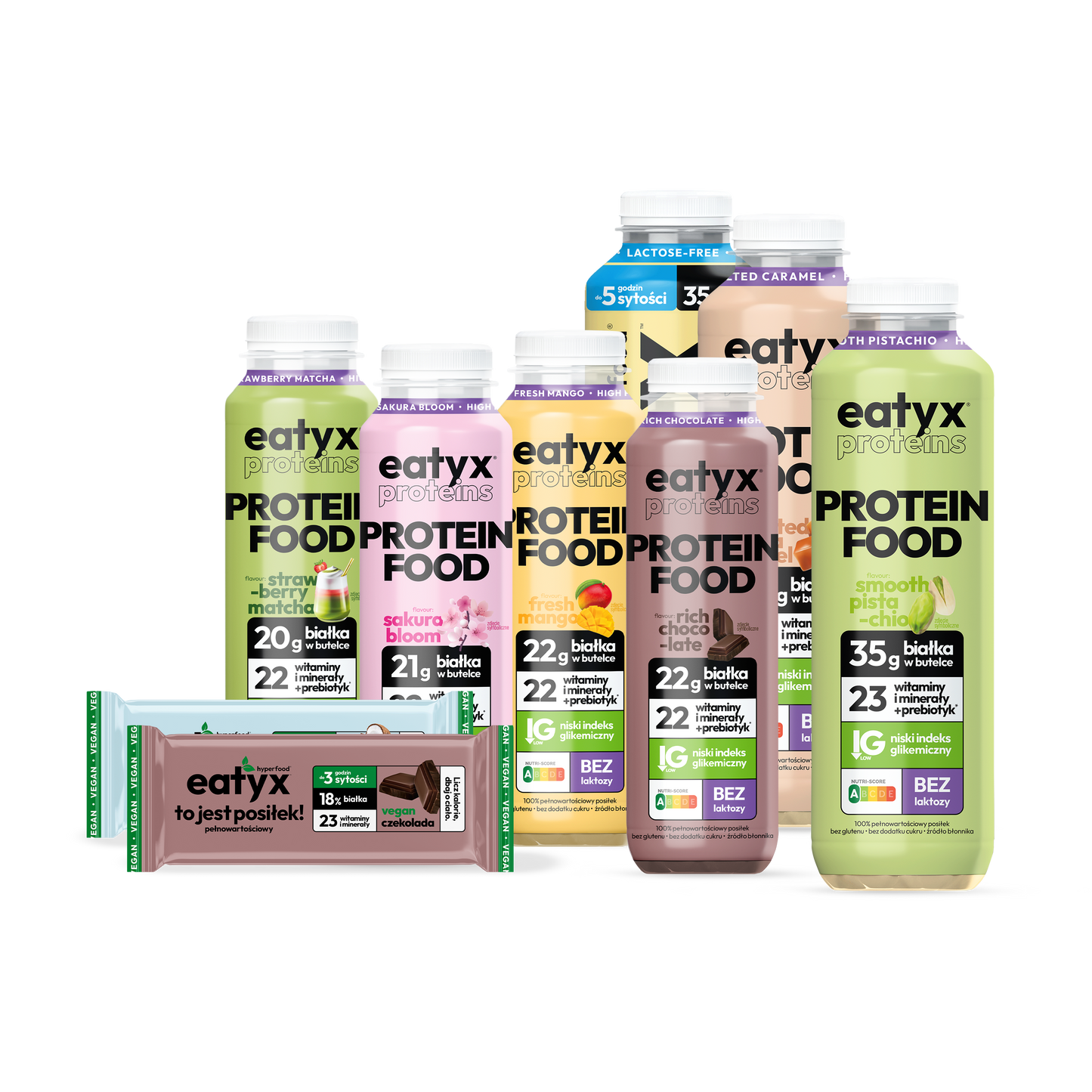 High-protein lactose-free meal kit