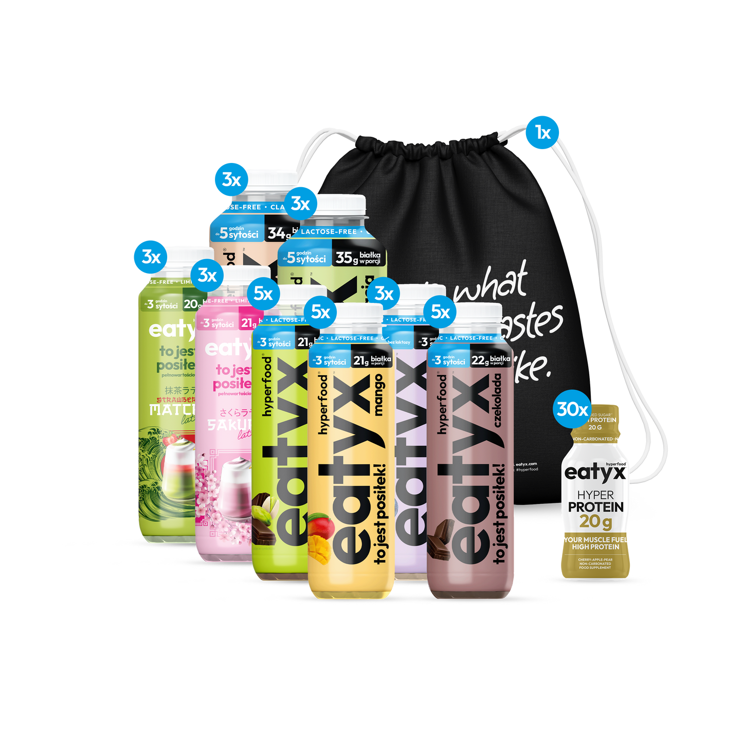 eatyx DOUBLE PROTEIN high-protein meal kit