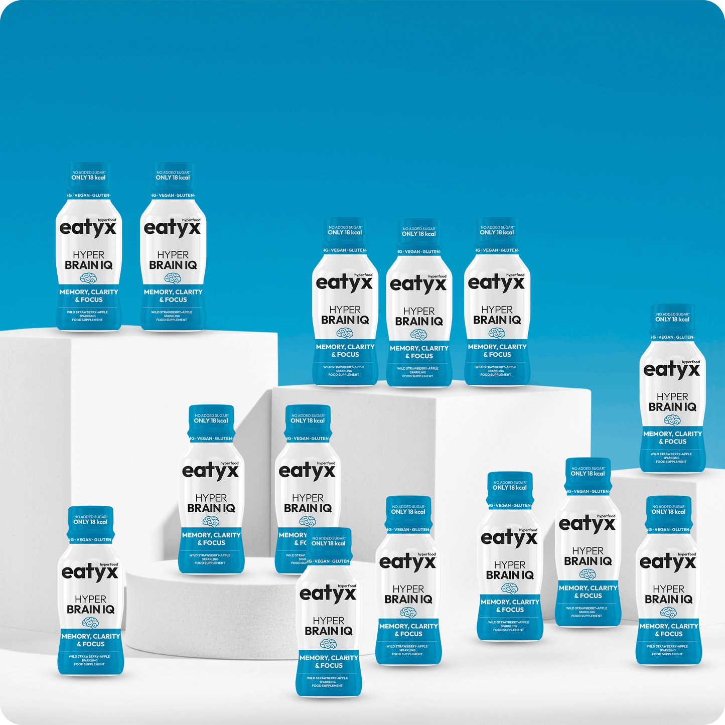 eatyx HYPER BRAIN IQ CONCENTRATION SUPPORT KIT, 14 pcs.