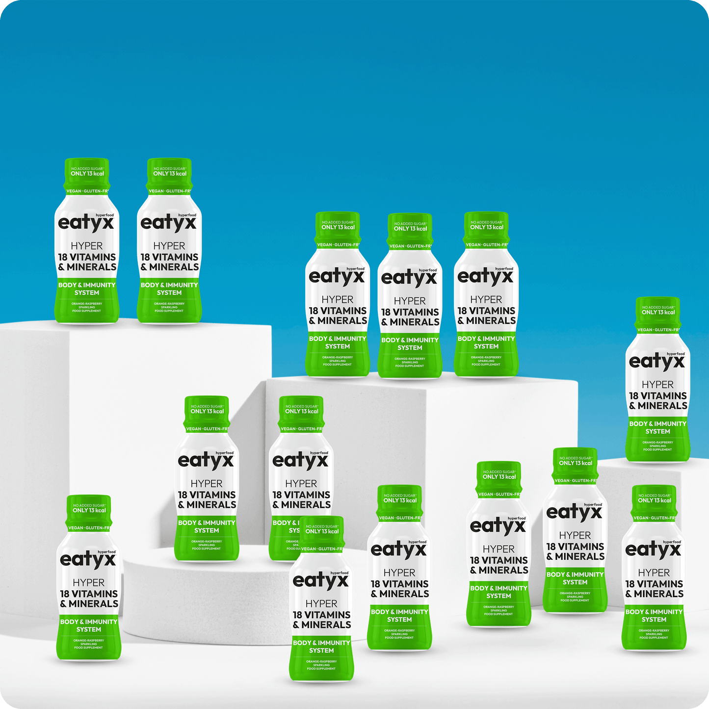 eatyx HYPER 18 VITAMINS & MINERALS HEALTH IMMUNITY SUPPORT SET, 14 pcs.