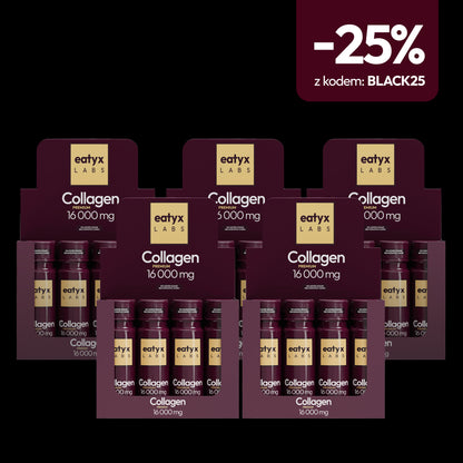 2 miesięczny rytuał piękna eatyx LABS Collagen Premium 16 000 mg
