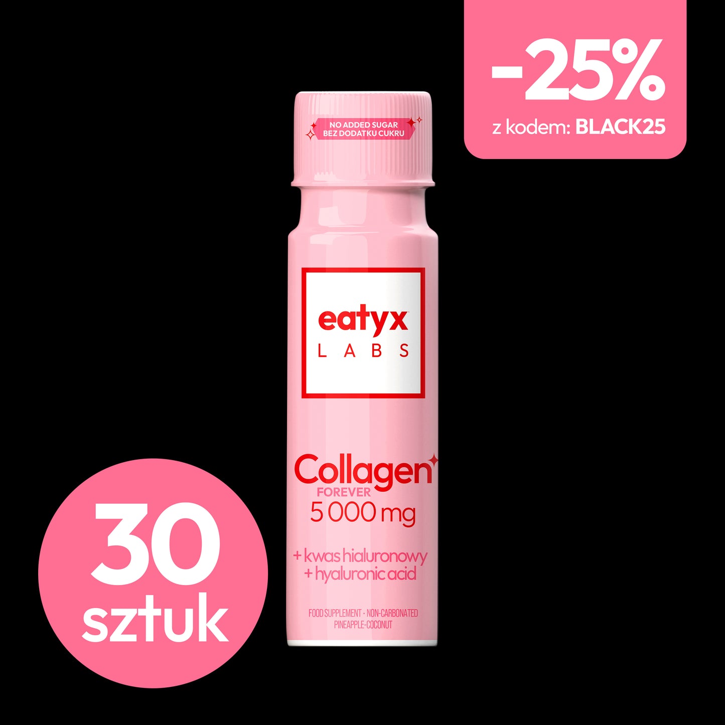 Monthly beauty ritual with eatyx LABS Collagen Forever 5000 mg