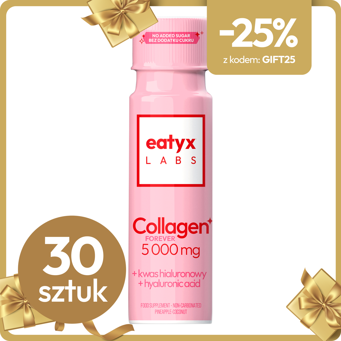 Monthly beauty ritual with eatyx LABS Collagen Forever 5000 mg