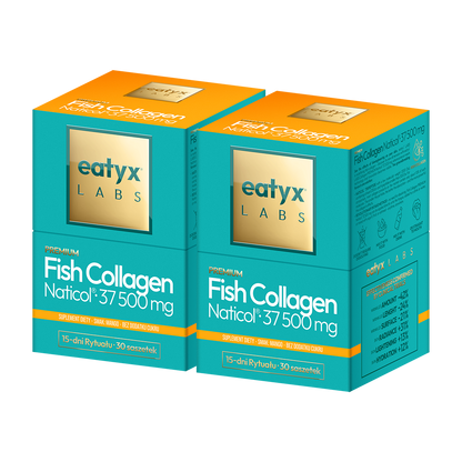 Miesięczny rytuał eatyx LABS Premium Fish Collagen Naticol 37 500 mg Mango