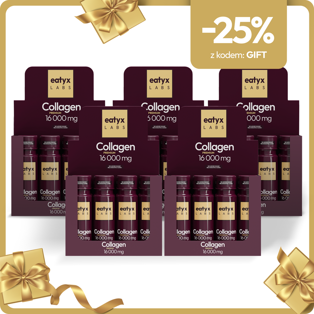 2 miesięczny rytuał piękna eatyx LABS Collagen Premium 16 000 mg