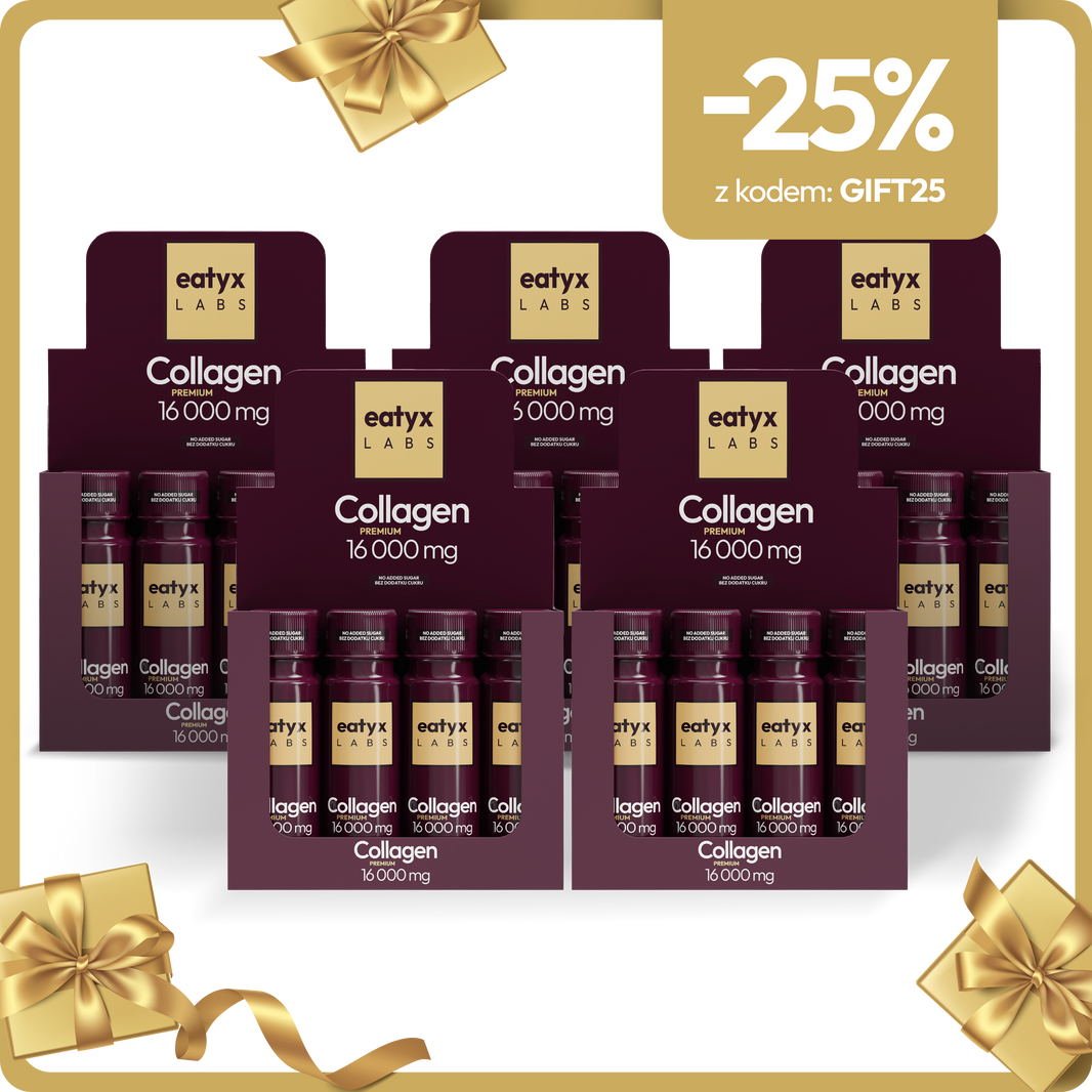 2 miesięczny rytuał piękna eatyx LABS Collagen Premium 16 000 mg