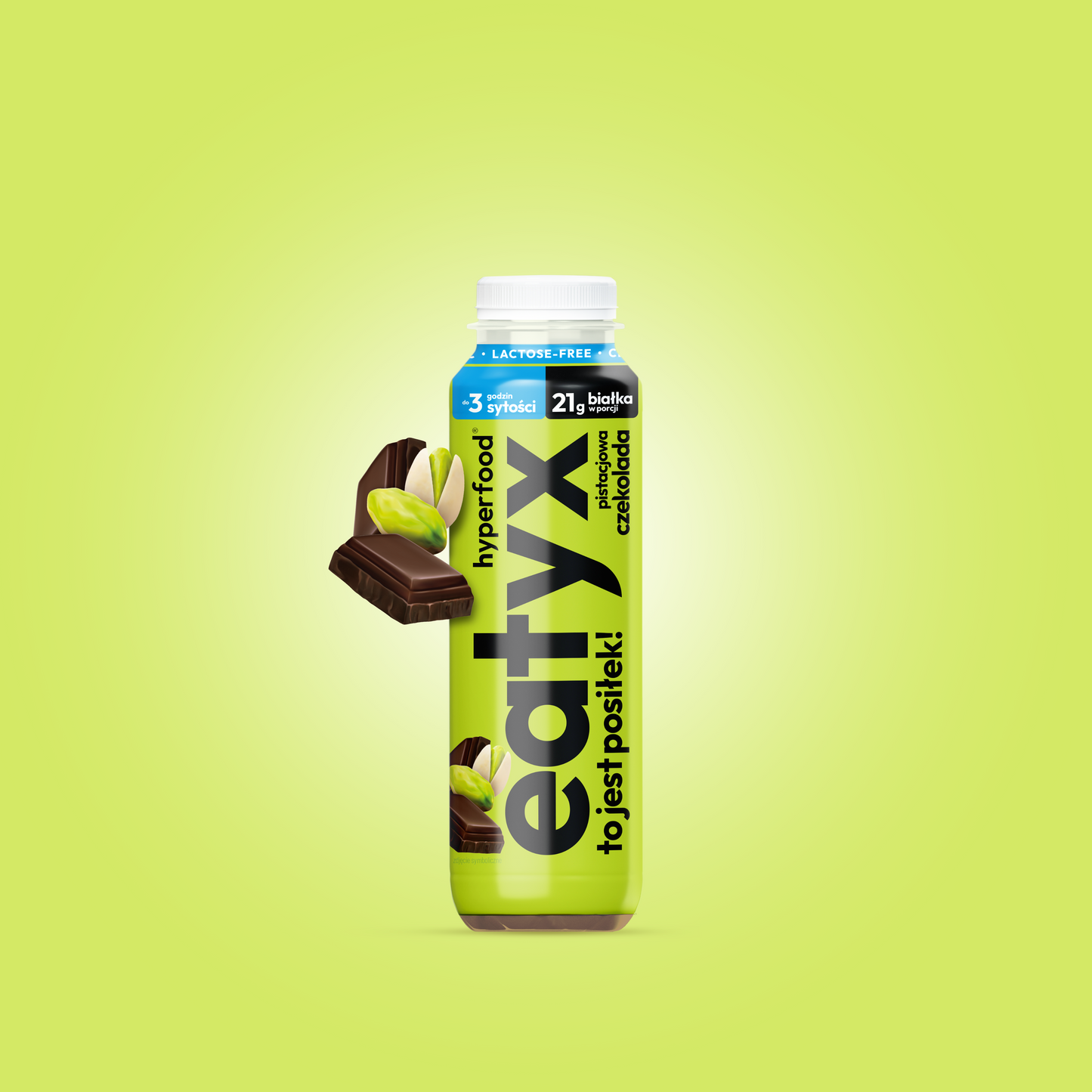 Pistachio chocolate 300 ml - lactose-free