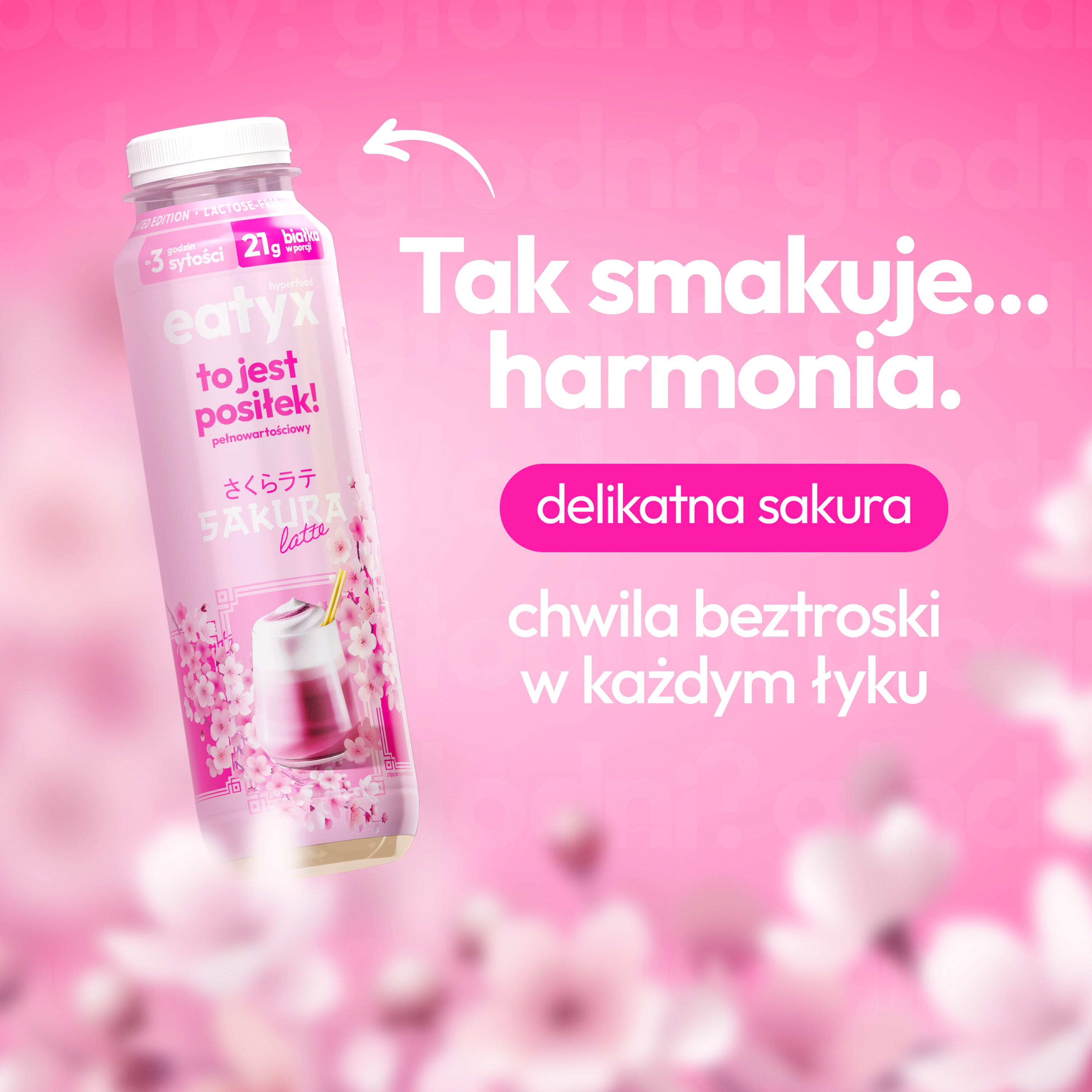 ダイエットドリンク sakura3319 eatyx Sakura Latte 300 ml - lactose free