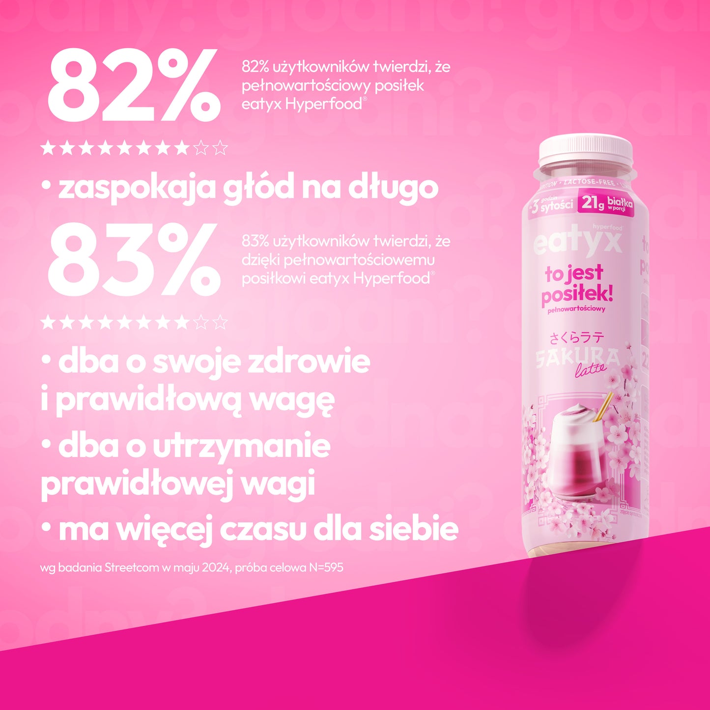 Sakura Latte 300 ml - lactose free
