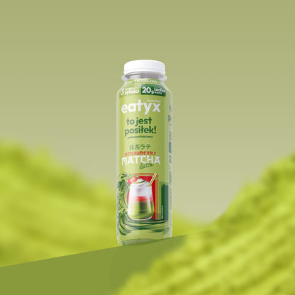 Strawberry Matcha Latte 300 ml - lactose free