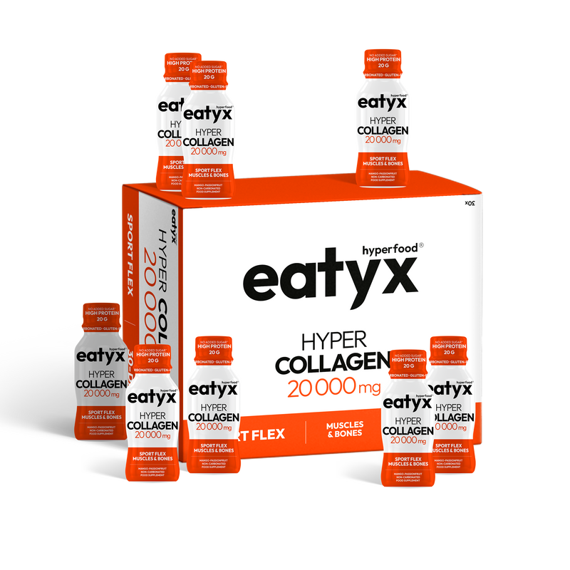 Monthly musculoskeletal support system: eatyx Hyper Collagen Sport Flex 20,000 mg