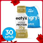 MONTHLY MUSCLE BUILDING TREATMENT eatyx HYPER PROTEIN 20 g, 30 pcs.