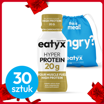 MONTHLY MUSCLE BUILDING TREATMENT eatyx HYPER PROTEIN 20 g, 30 pcs.