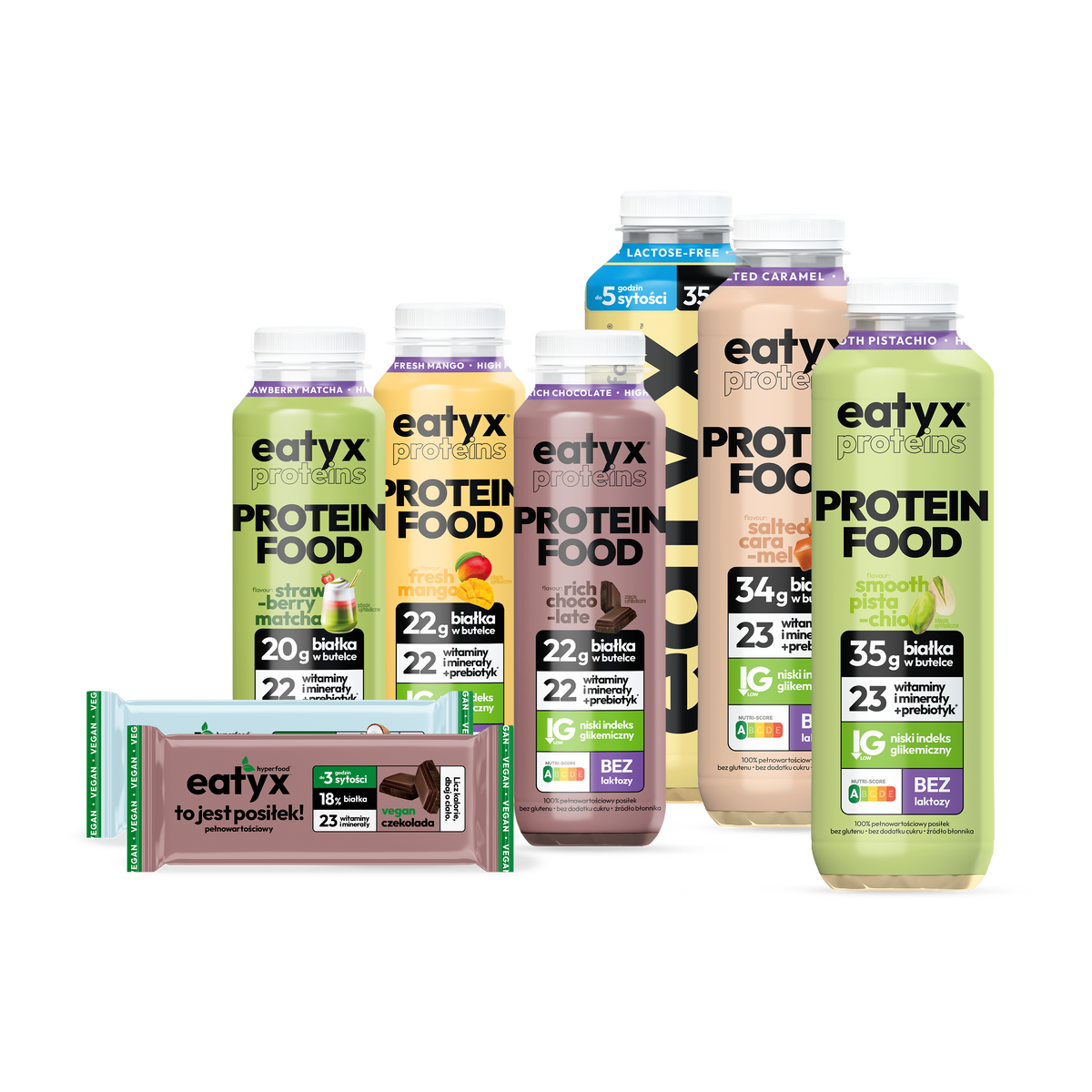 High-protein lactose-free meal kit