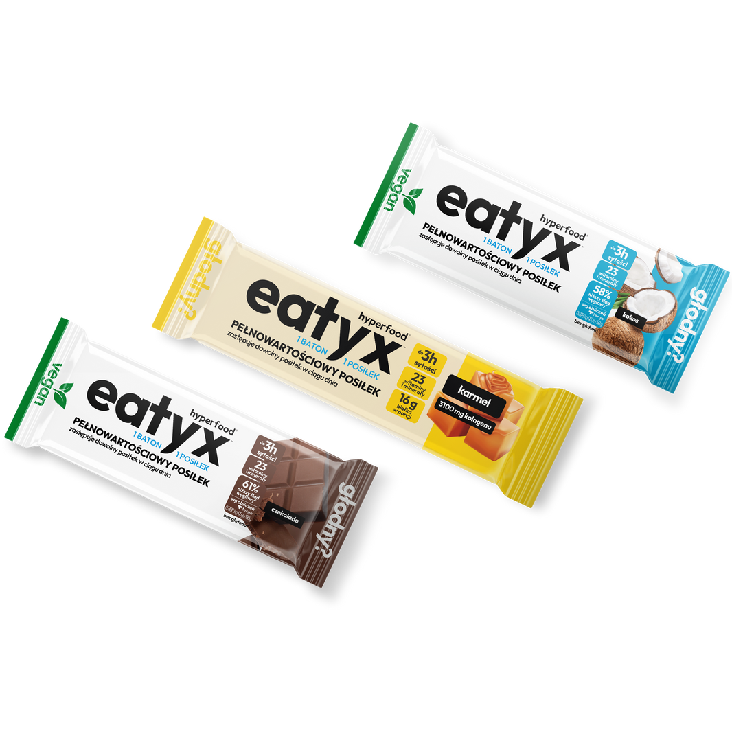 MEAL SET IN THE FORM OF AN EATYX BAR 