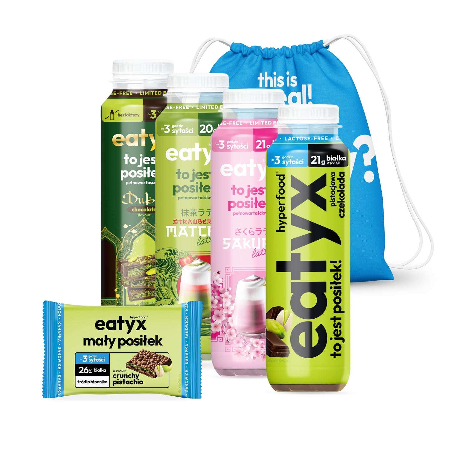 Wysokobiałkowe posiłki Limited Edition