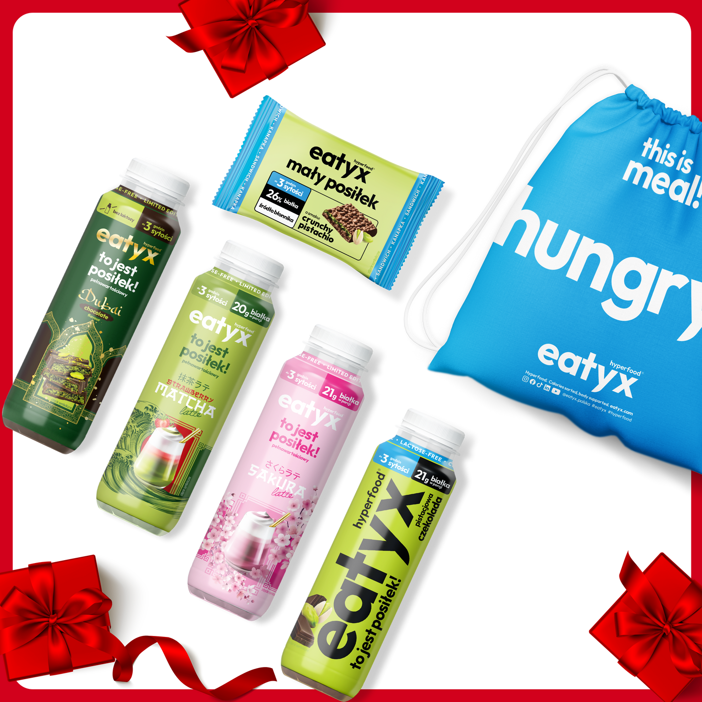 Wysokobiałkowe posiłki Limited Edition