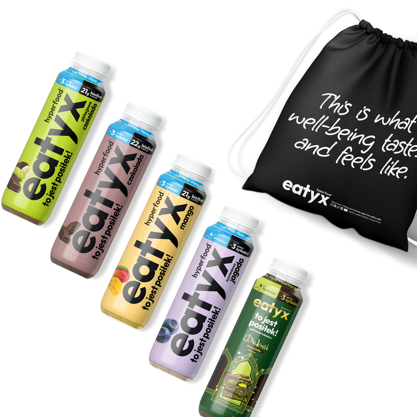 SET OF FULL-VALUED LIQUID MEALS eatyx 300 ml