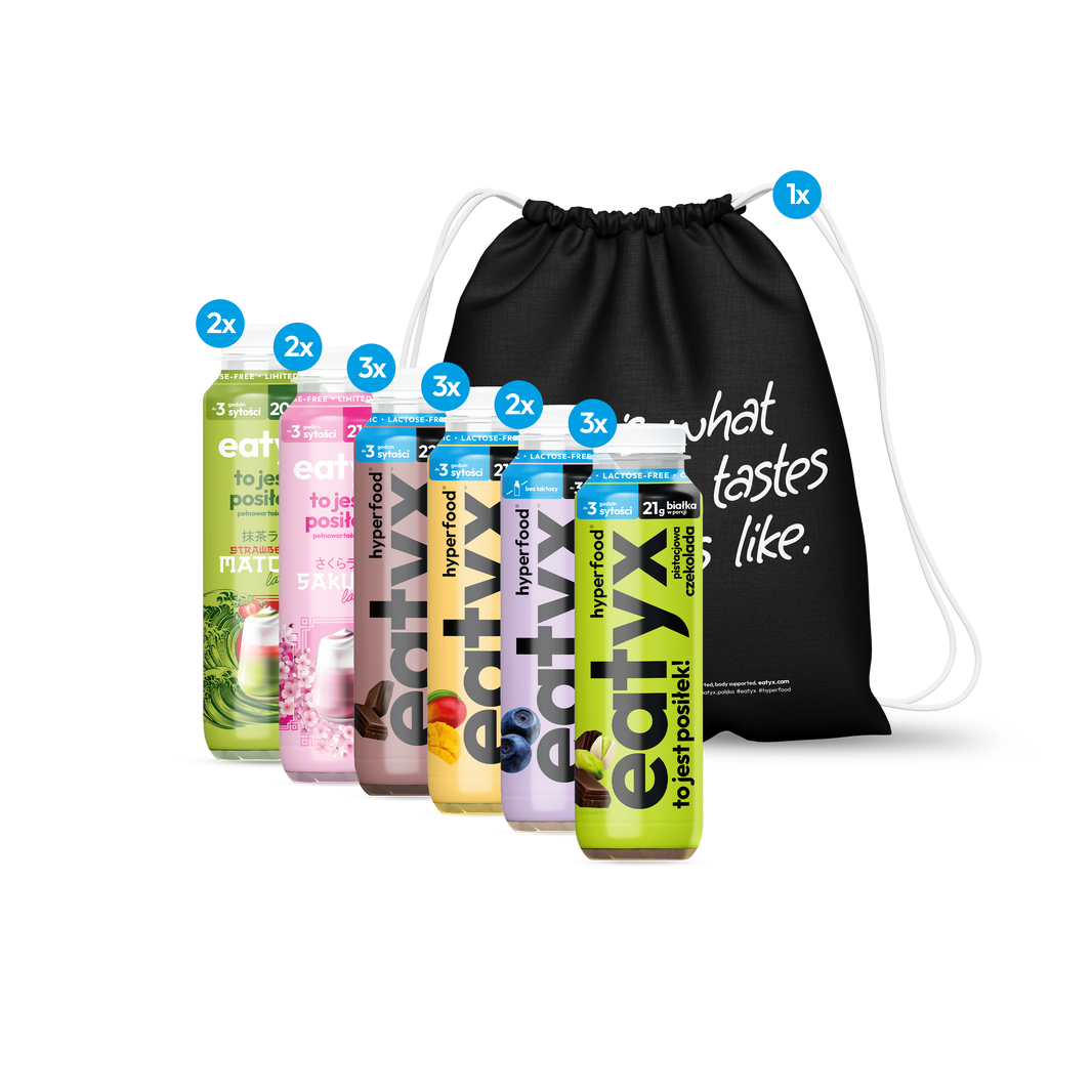 Wysokobiałkowy zestaw posiłków eatyx CLASSIC MINI