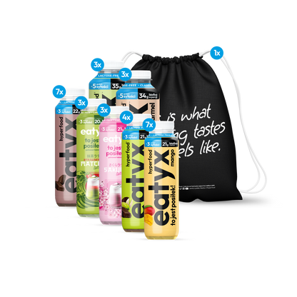 High-protein, low-glycemic eatyx meal kit
