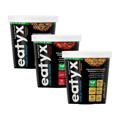 SET OF ALL HOT MEALS IN EATYX CUP