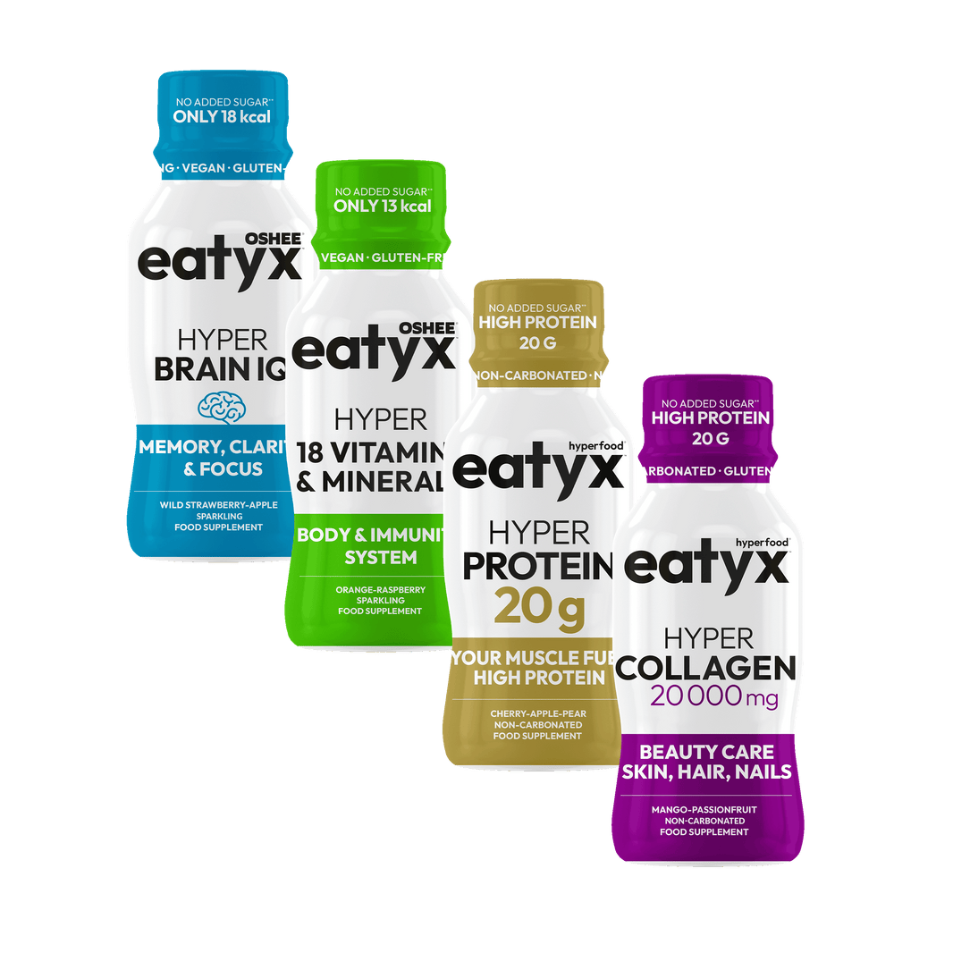 A SET OF ALL DIETARY SUPPLEMENTS IN THE FORM OF EATYX SHOTS