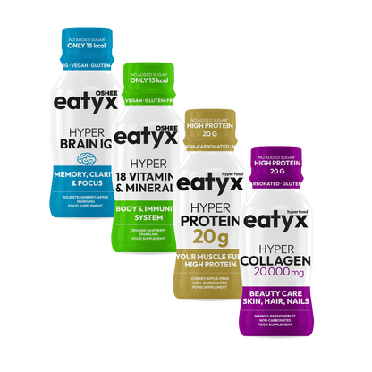 A SET OF ALL DIETARY SUPPLEMENTS IN THE FORM OF EATYX SHOTS