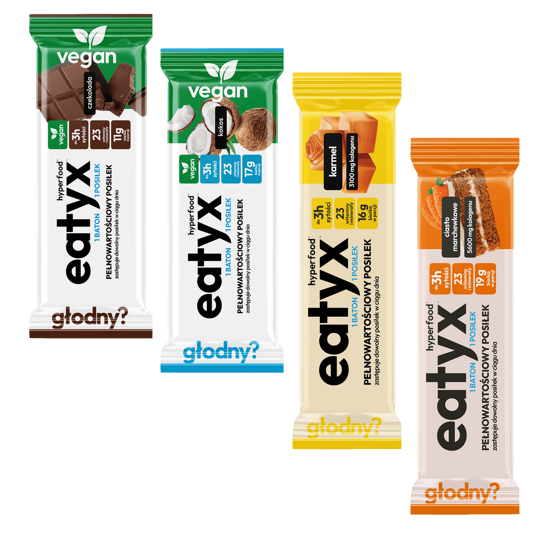 MEAL SET IN THE FORM OF AN EATYX BAR 