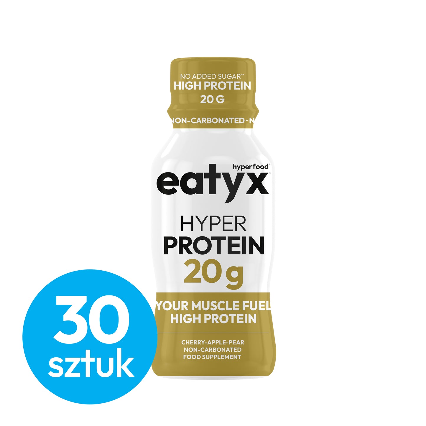 MONTHLY MUSCLE BUILDING TREATMENT eatyx HYPER PROTEIN 20 g, 30 pcs.