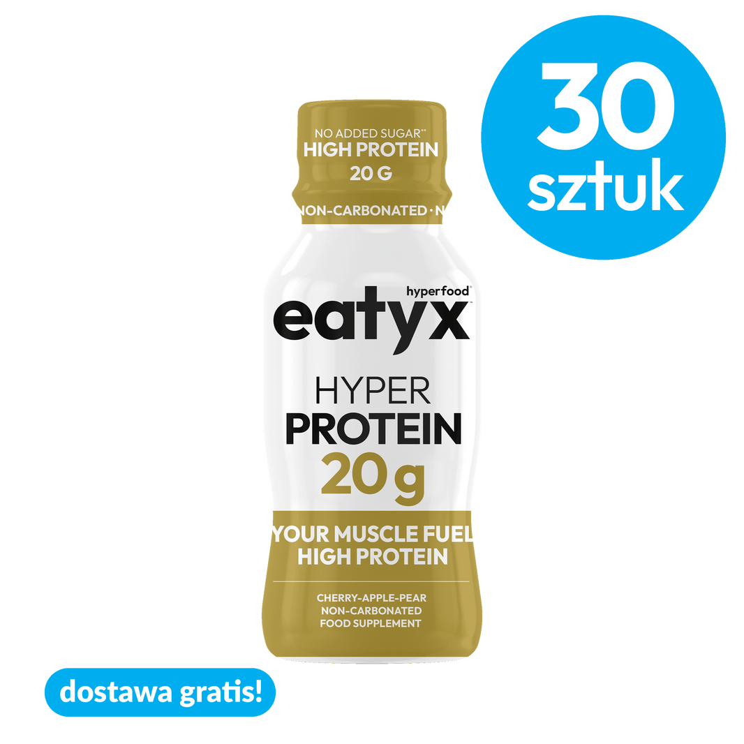 MONTHLY MUSCLE BUILDING TREATMENT eatyx HYPER PROTEIN 20 g, 30 pcs.