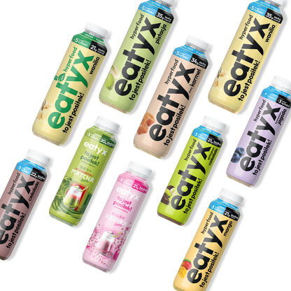 Set of all high-protein liquid meals
