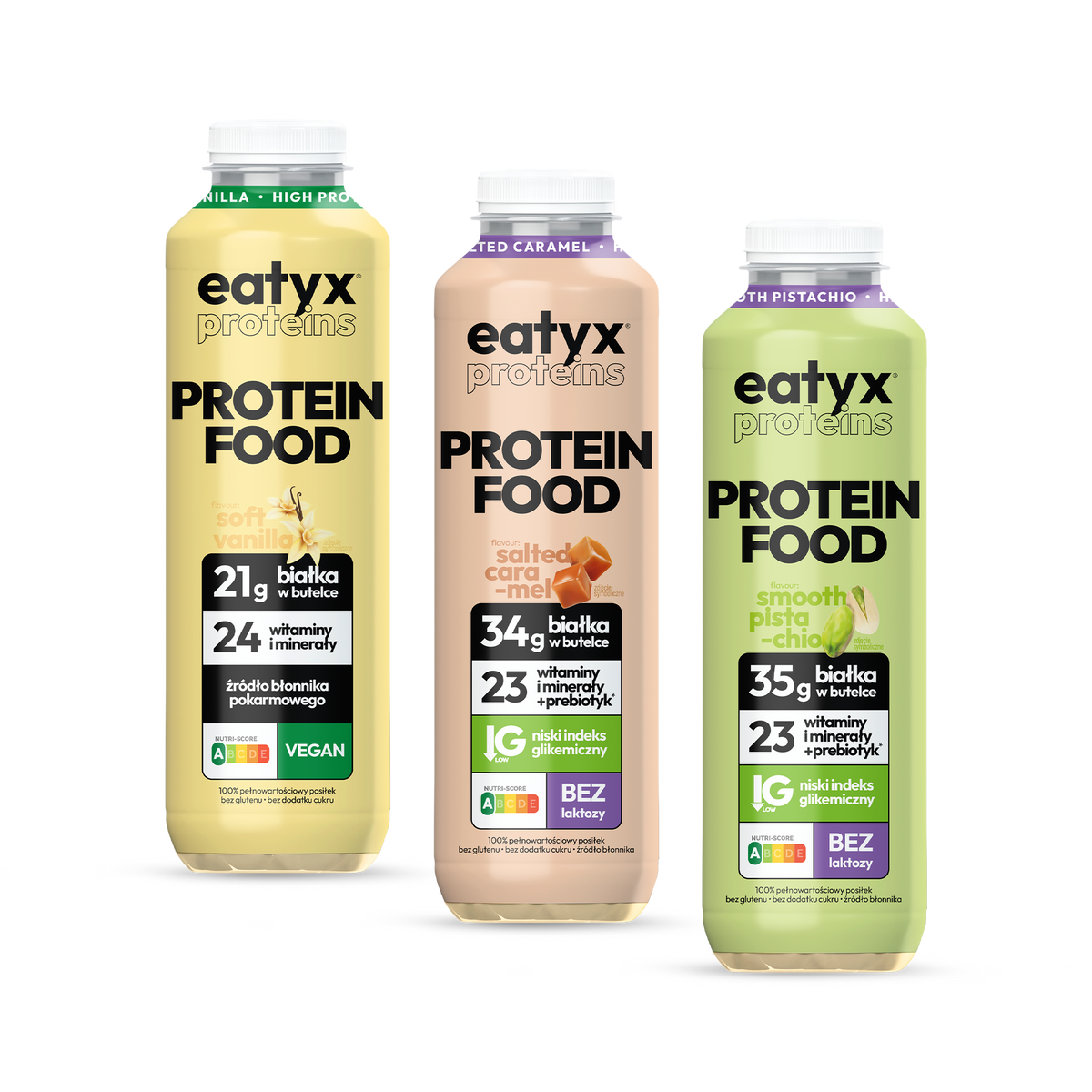 High-protein liquid meal set 500 ml