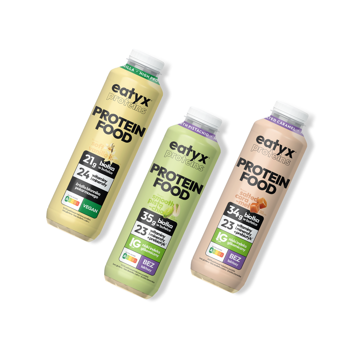 High-protein liquid meal set 500 ml