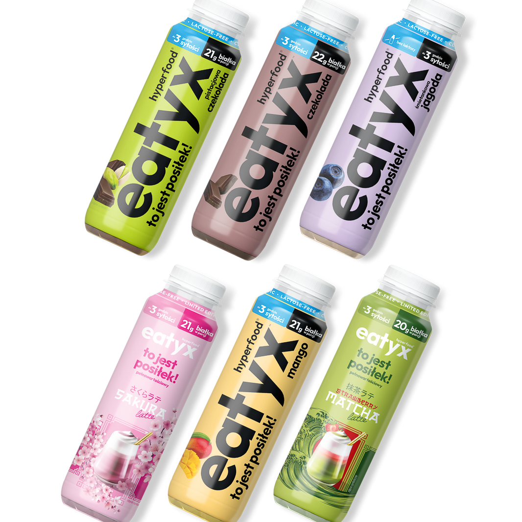SET OF FULL-VALUED LIQUID MEALS eatyx 300 ml