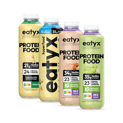 High-protein liquid meal set 500 ml
