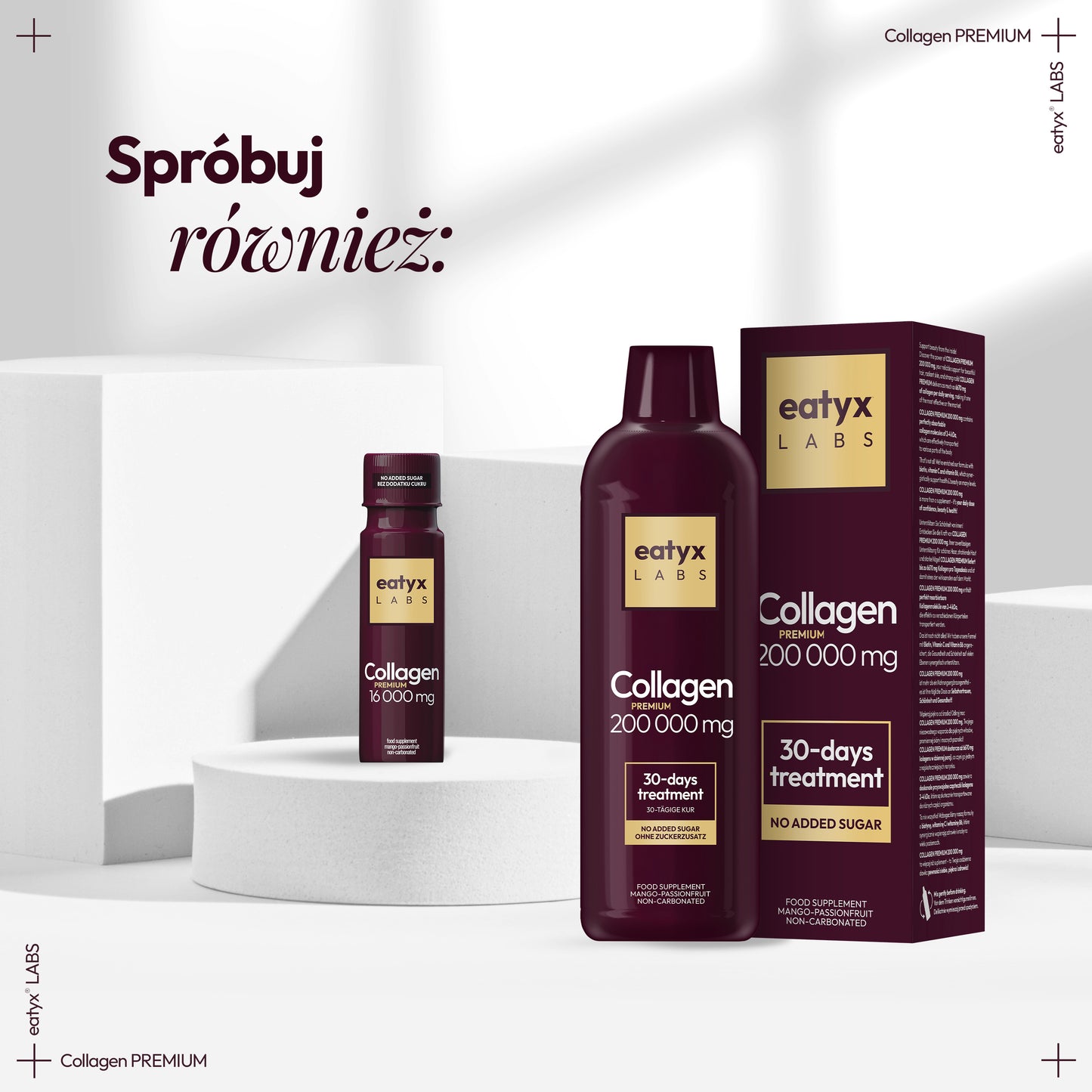 Monthly beauty ritual with eatyx LABS Collagen Premium 16000 mg