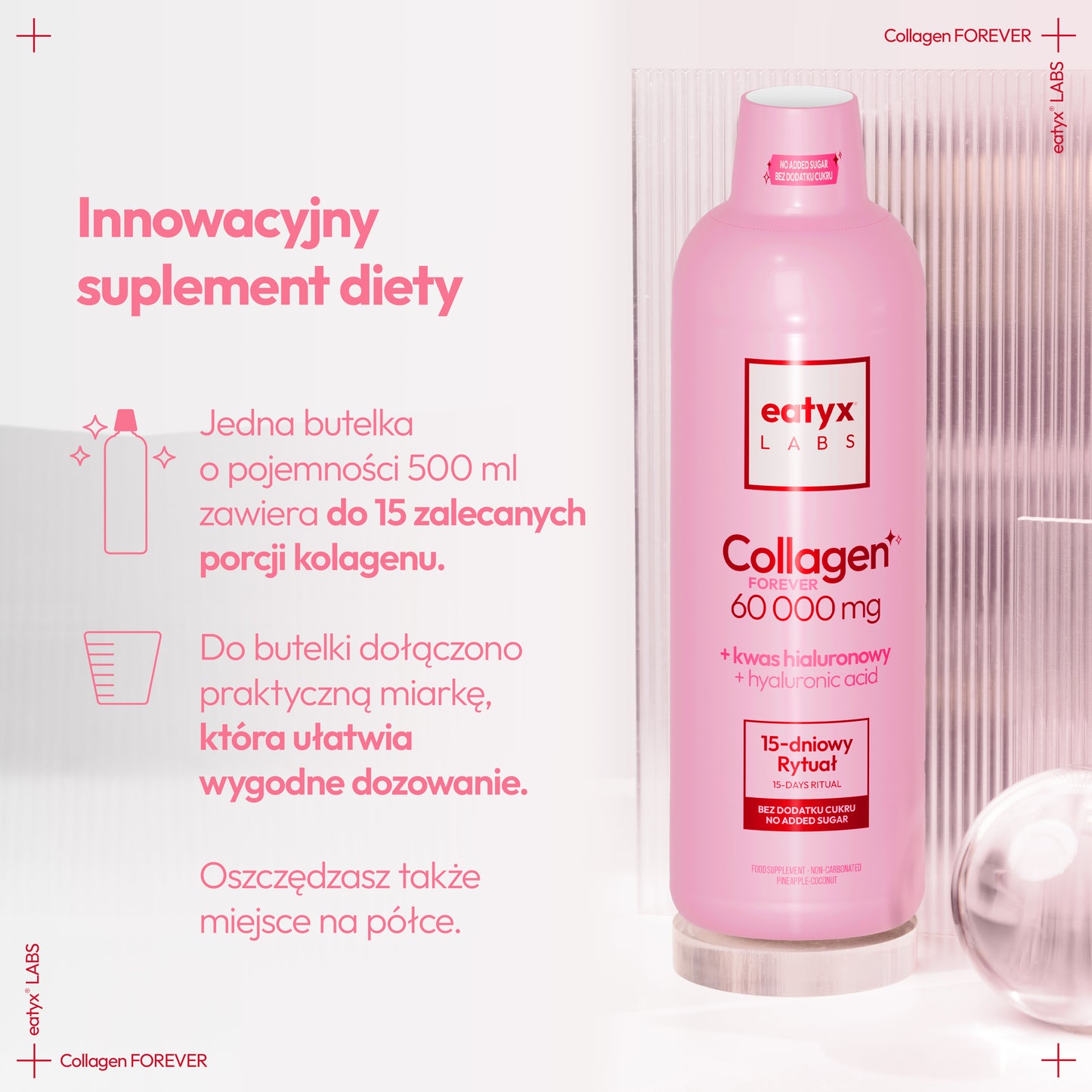 eatyx LABS Collagen Forever 60000 mg 15-dniowy rytuał