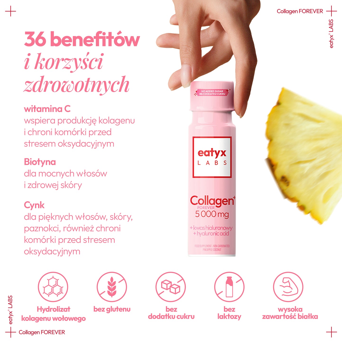 eatyx LABS Collagen Forever 5000 mg 12 pcs.