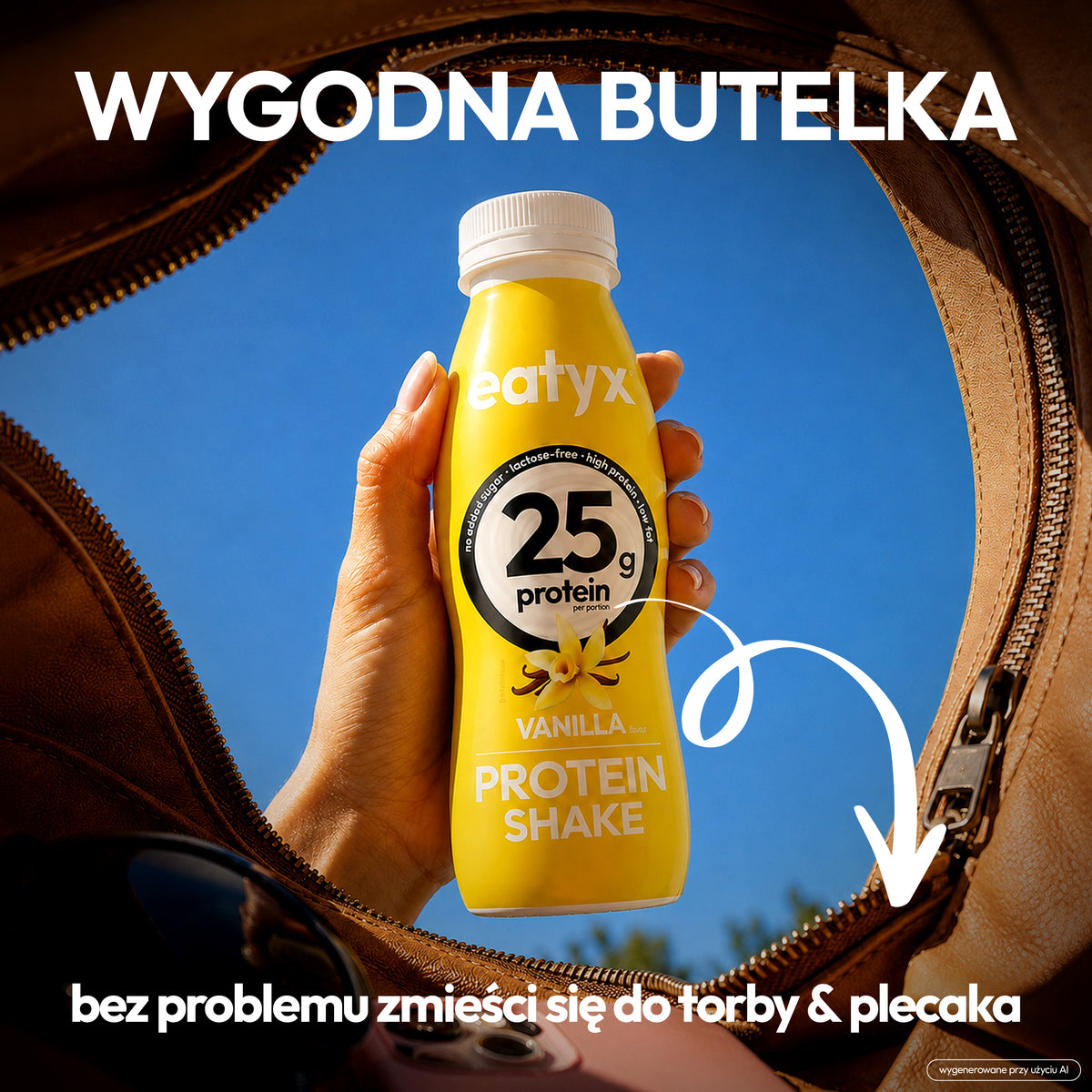 Protein Shake Wanilia 330 ml - bez laktozy