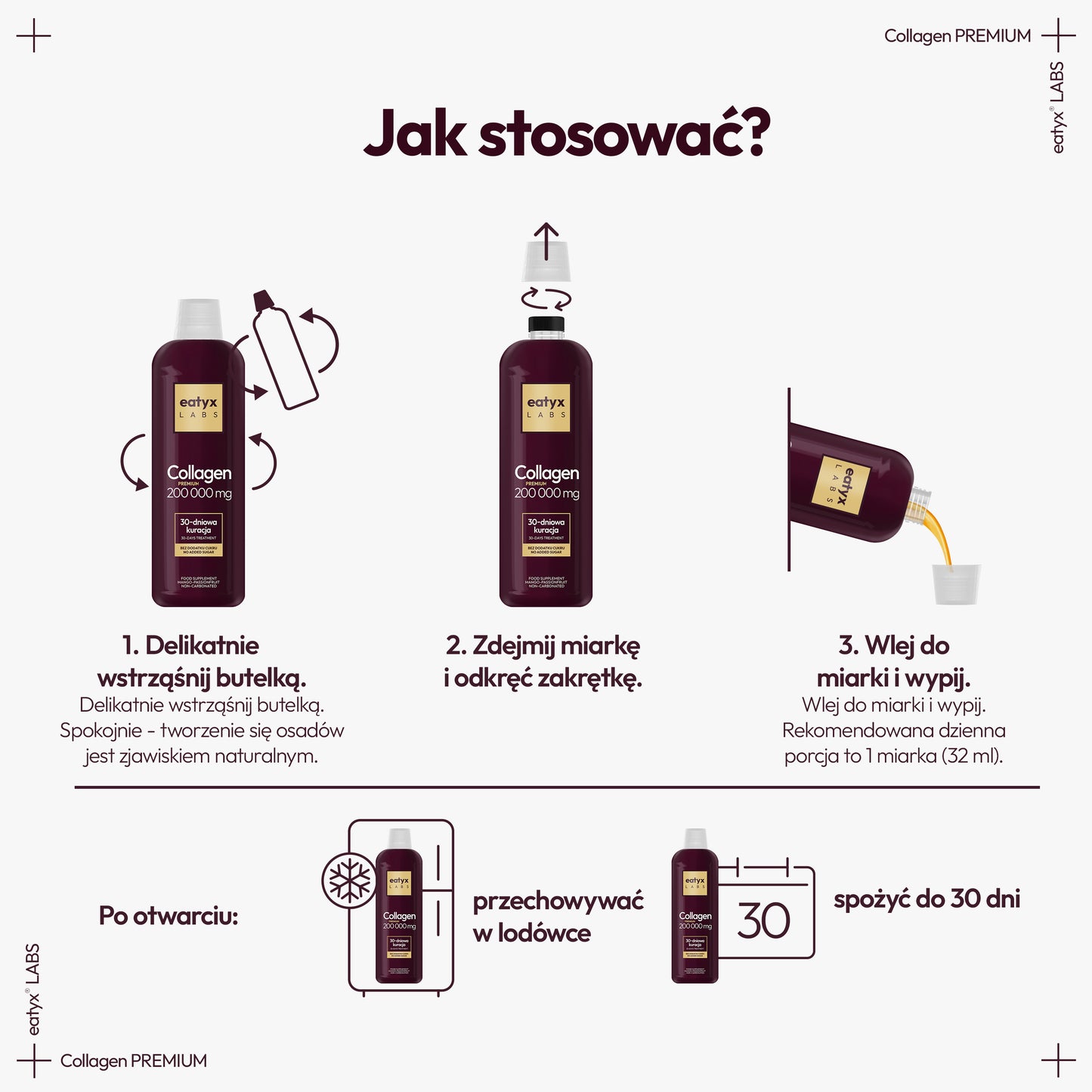 eatyx LABS Collagen Premium 200000 mg 30-day treatment