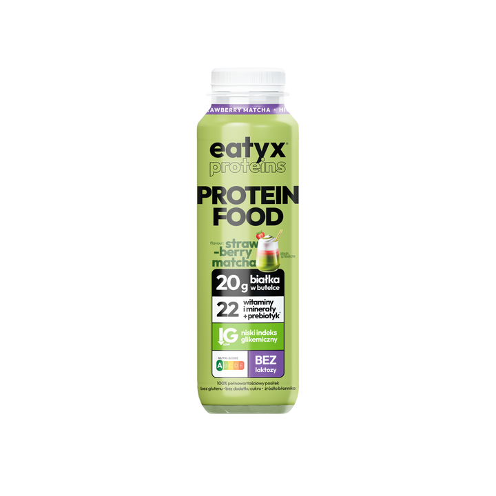 Strawberry Matcha Latte 300 ml - lactose free