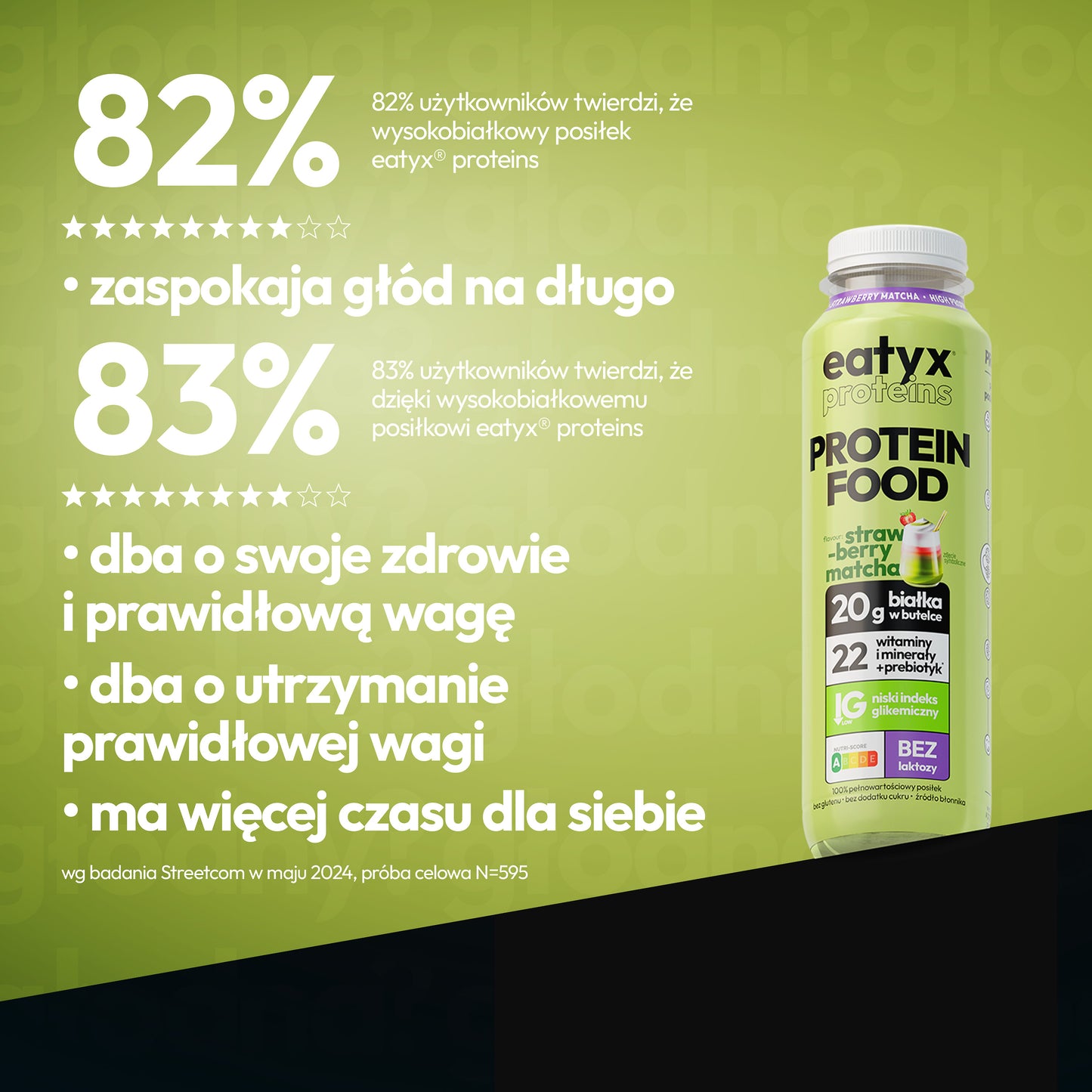 Strawberry Matcha Latte 300 ml - lactose free