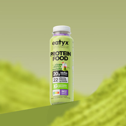 Strawberry Matcha Latte 300 ml - lactose free