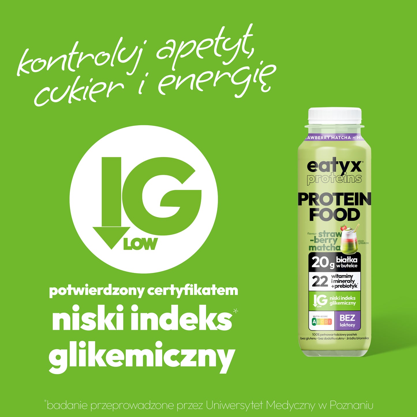 Strawberry Matcha Latte 300 ml - lactose free