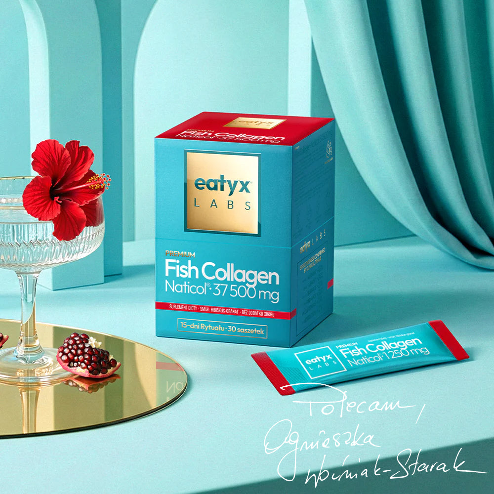 15-day ritual eatyx LABS Premium Fish Collagen Naticol 37 500 mg Hibiscus-Pomegranate